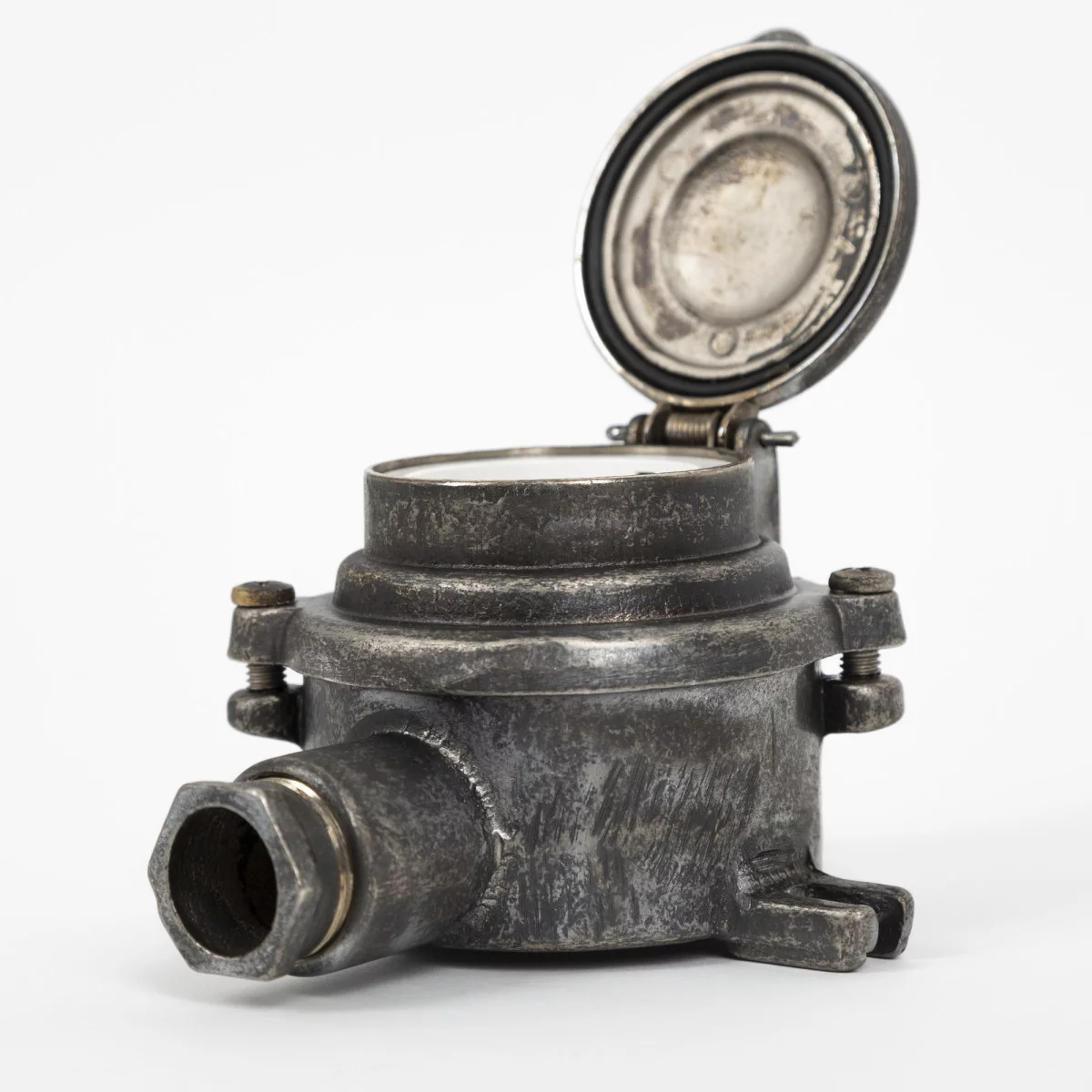 vintage an・an no.30 30er Jahre Steckdose I Zinn